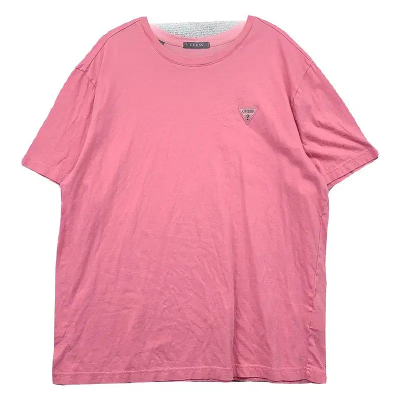 [BUNJANG] Guess Pink Short Sleeve T-Shirt XXL / 게스 핑크 반팔티 XXL