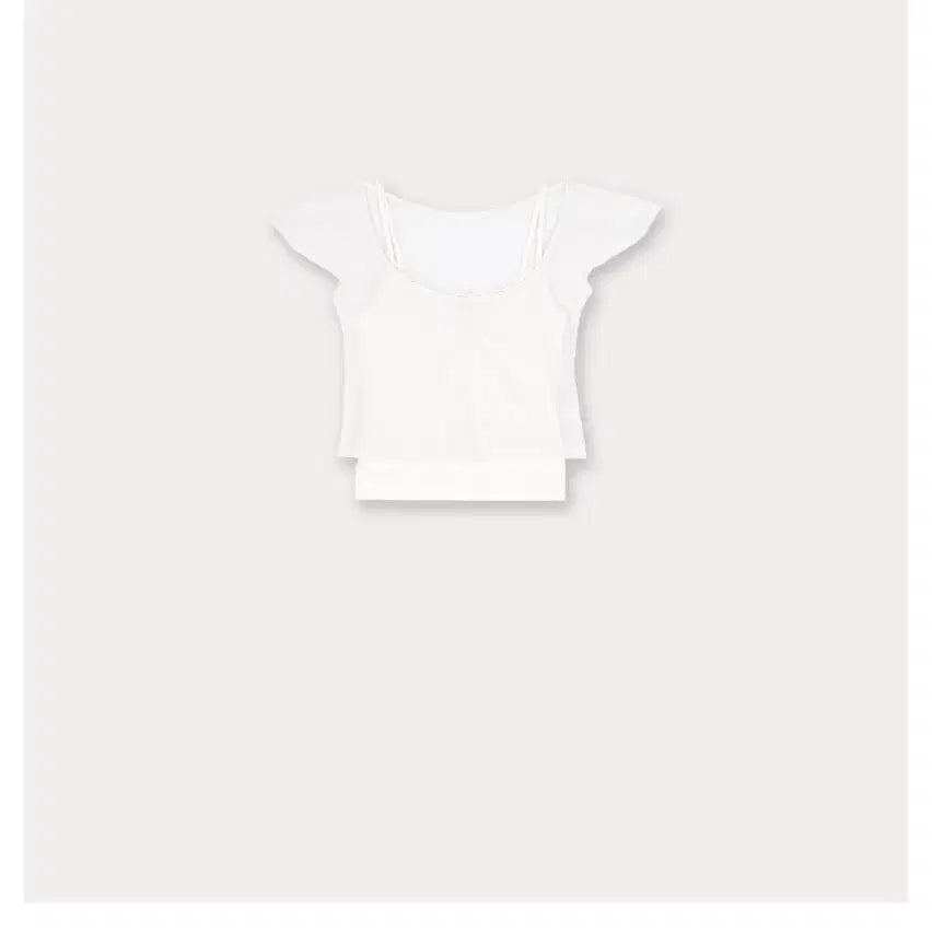 [BUNJANG] ONT Layered T-shirt Ivory / 온트 레이어드 티 팔아요, 아이보리