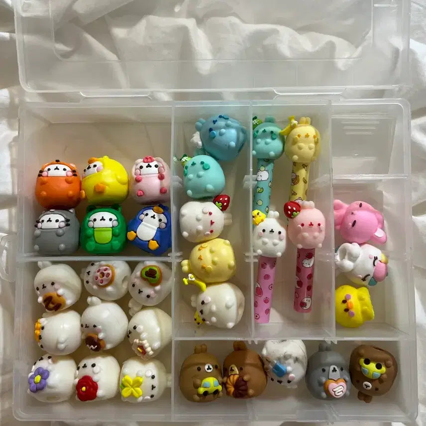 [BUNJANG] Molang Eraser Set / 몰랑이 지우개 판매