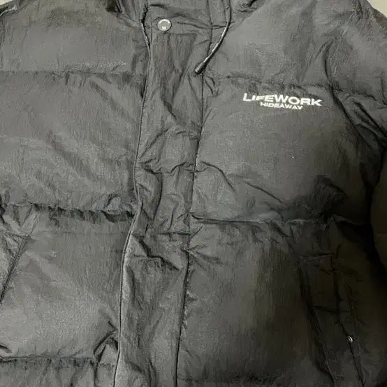 [BUNJANG] Life Work Padded Jacket Black M / 라이프워크 패딩 블랙 M