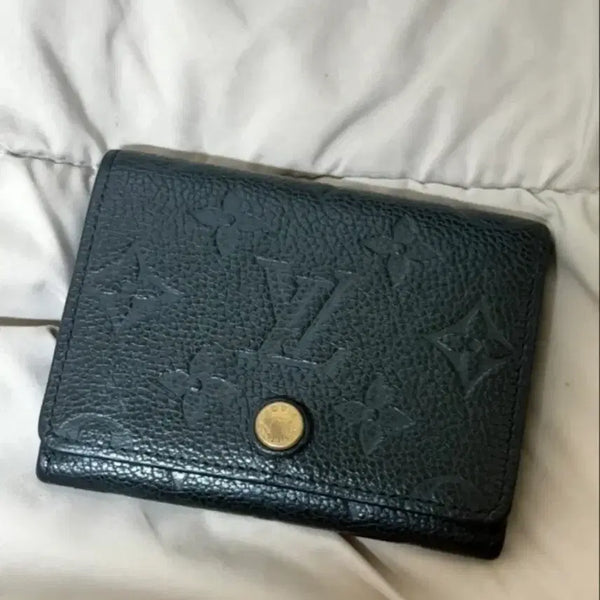 [BUNJANG] Louis Vuitton Monogram Empreinte Black Card Holder / [번장최저가/정품]루이비통 앙프렝뜨 블랙 카드지갑