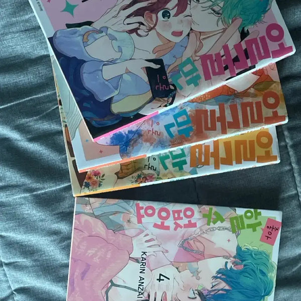 [BUNJANG] Face Only Cannot Be Loved: Complete Manga Set (Volumes 1-4) / 얼굴만 으로 좋아할 수 없어 만화책 1-4