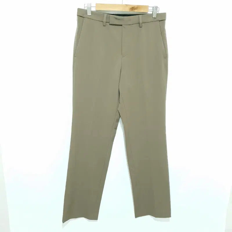 [BUNJANG] M Standard Semi Wide Fit Hidden Banding Slacks / 무탠다드 세미 와이드핏 히든밴딩 슬랙스 29_M2784