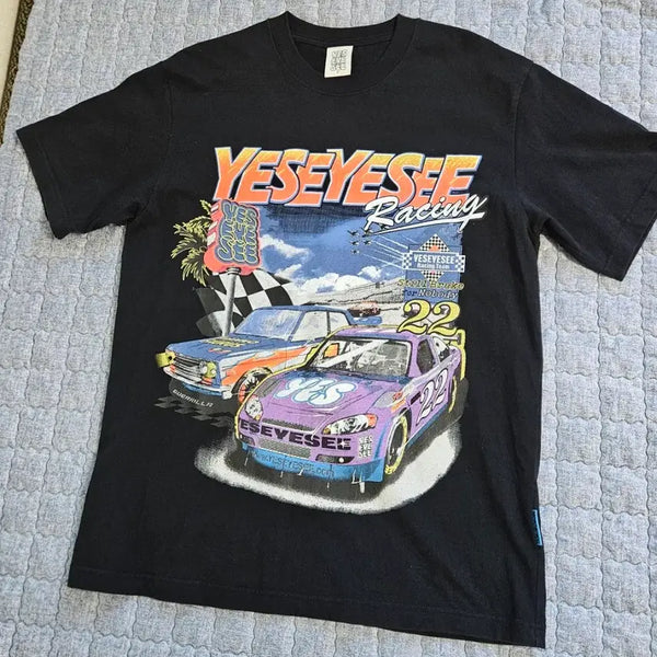 [BUNJANG] YESEYESEE Racing T-Shirt Size M / 예스아이씨 레이싱 반팔 M