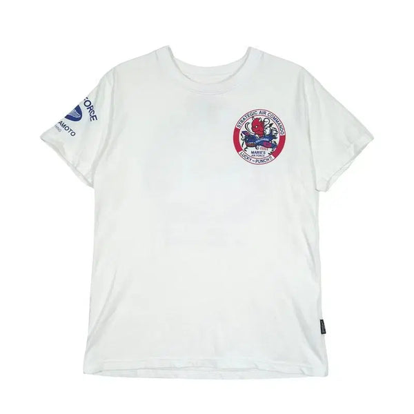 [BUNJANG] GANSSERI by MARIE Air Command Graphic Short-Sleeve T-Shirt M / 간쓰리 바이 마리 에어 커맨드 그래픽 반팔티 M
