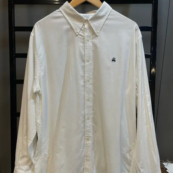 [BUNJANG] Brooks Brothers XXL Oxford Button-Down Shirt White / [XXL] Brooks Brothers 옥스포드 버튼다운 셔츠 화이트