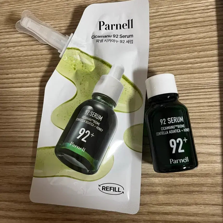 [BUNJANG] PARNELL Cicamanu 92 Serum Refill (Includes Mini Refill) / 파넬 시카마누 92 세럼 리필 (미니통 리필 포함!)