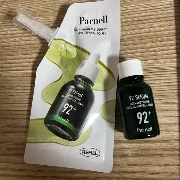 [BUNJANG] PARNELL Cicamanu 92 Serum Refill (Includes Mini Refill) / 파넬 시카마누 92 세럼 리필 (미니통 리필 포함!)