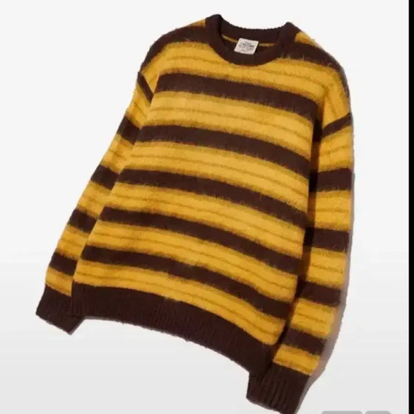 [BUNJANG] Team Comics Stripe Knit / 팀코믹스 스트라이프 니트