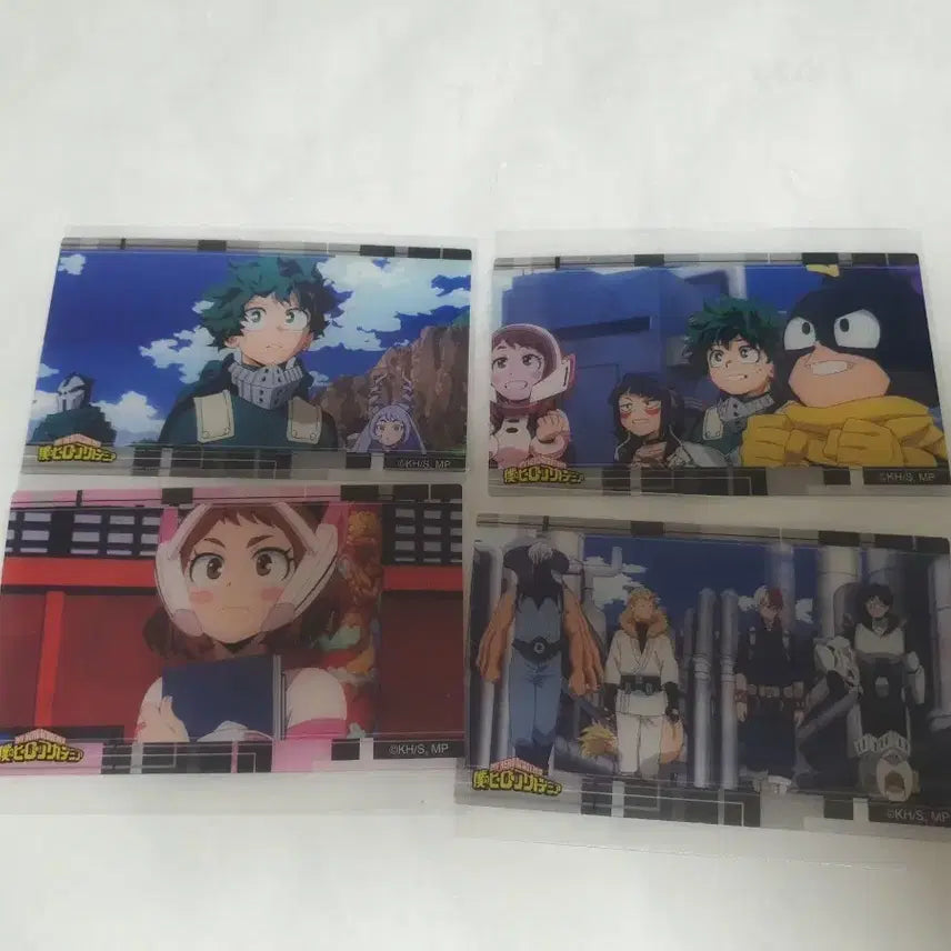 [BUNJANG] My Hero Academia Clear Card Bundle / (준등기ㅇ)일괄) 나히아 히로아카 클리어 카드
