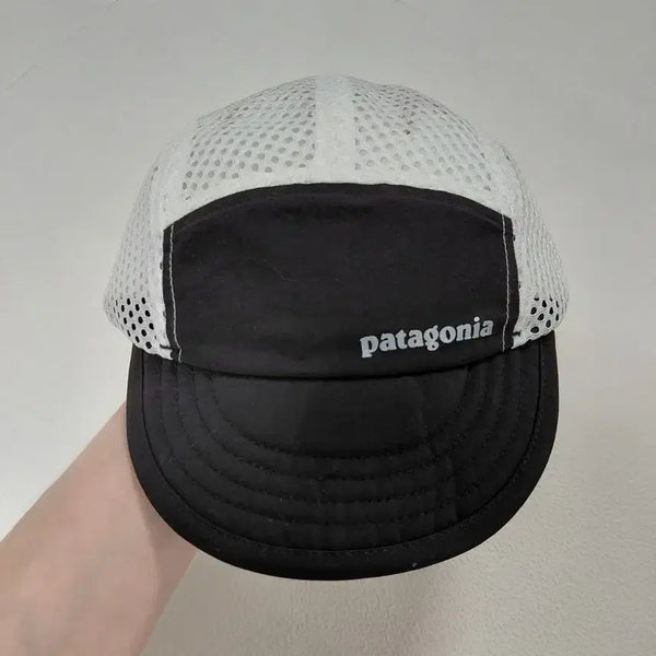 [BUNJANG] Patagonia Duckbill Cap Hat / 파타고니아 블랙 화이트 덕빌캡 모자