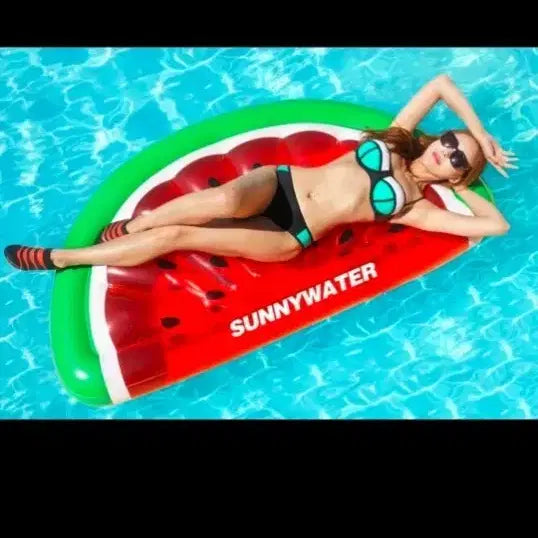 [BUNJANG] SunnyWater Watermelon Tube / 새제품올여름 시원하게 즐길 수 있는 써니워터 수박 튜브예요