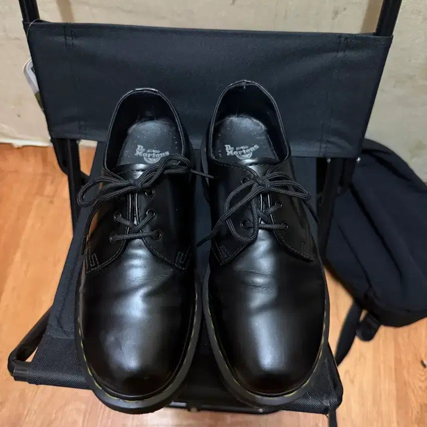 [BUNJANG] Dr. Martens 1461 Black Smooth Bex Shoes / 닥터마틴 1461 블랙 스무스 백스 255