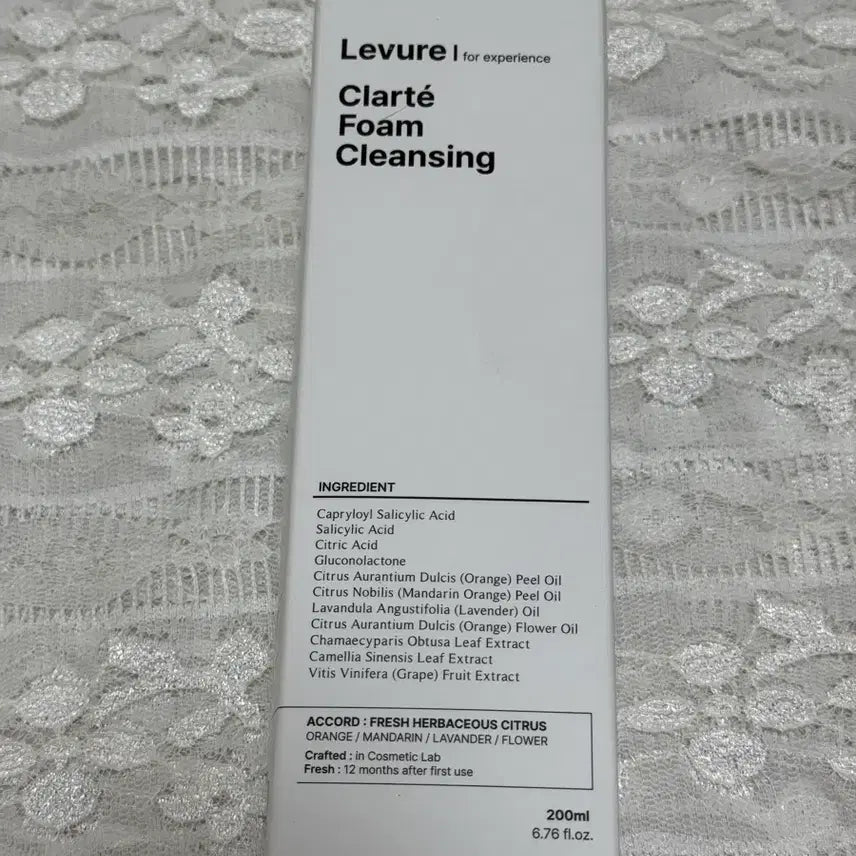 [BUNJANG] Lebeurre Clarte Foam Cleansing 200ml / 새상품) 르비르 클라르떼 폼클렌징 200ml