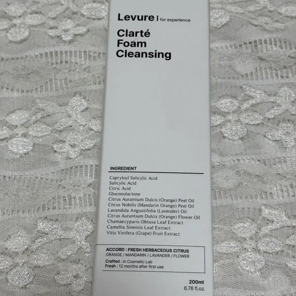 [BUNJANG] Lebeurre Clarte Foam Cleansing 200ml / 새상품) 르비르 클라르떼 폼클렌징 200ml