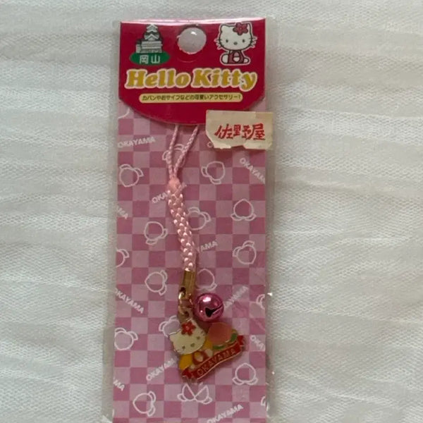 [BUNJANG] Sanrio Hello Kitty Okayama Limited Edition Keychain / 고전 산리오 헬로키티 오카야마 한정 키링