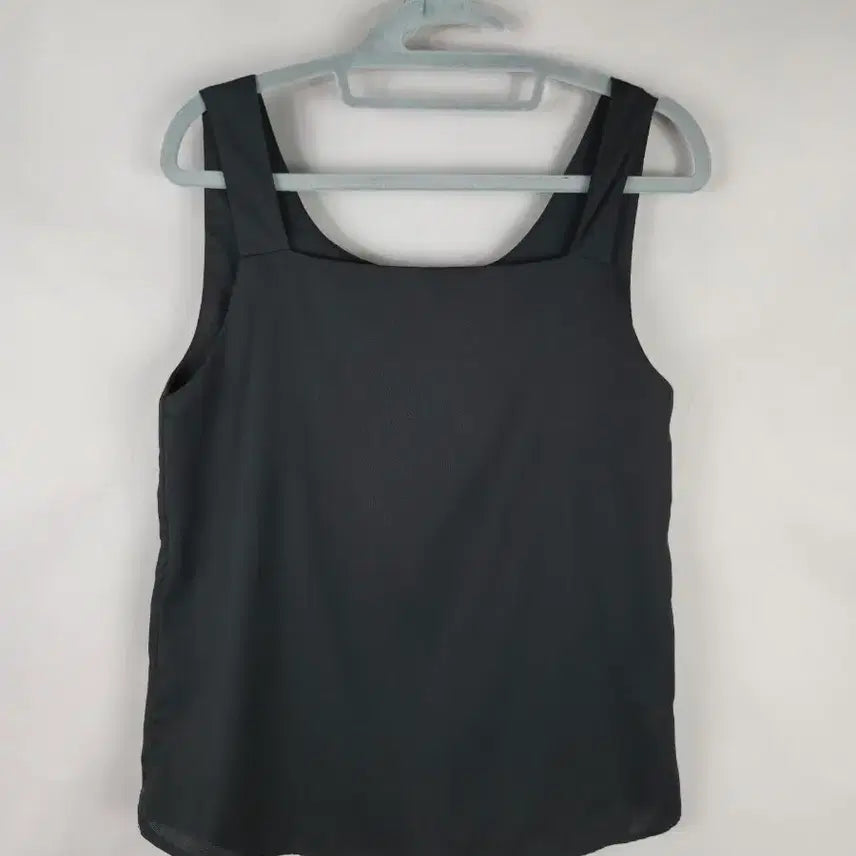 [BUNJANG] ririanco Chiffon Sleeveless Blouse Black Size 1 / [무료배송]리리앤코 1 쉬폰 민소매 나시 블라우스 블랙