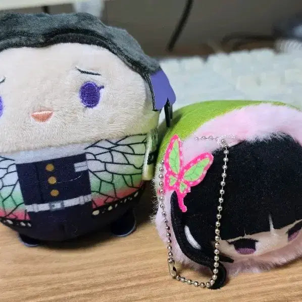 [BUNJANG] Demon Slayer Shinobu Fuwacoro Ring & Kanao Sakura Mochi Set / 귀멸의 칼날 시노부 후와코로링& 카나오 사쿠라모찌 세트로 팝니다.