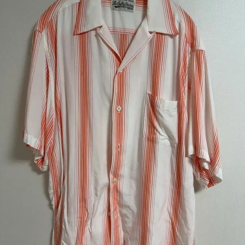 [BUNJANG] Wackomaria Short Sleeve Shirt Size L / 와코마리아 반팔 셔츠 사이즈L