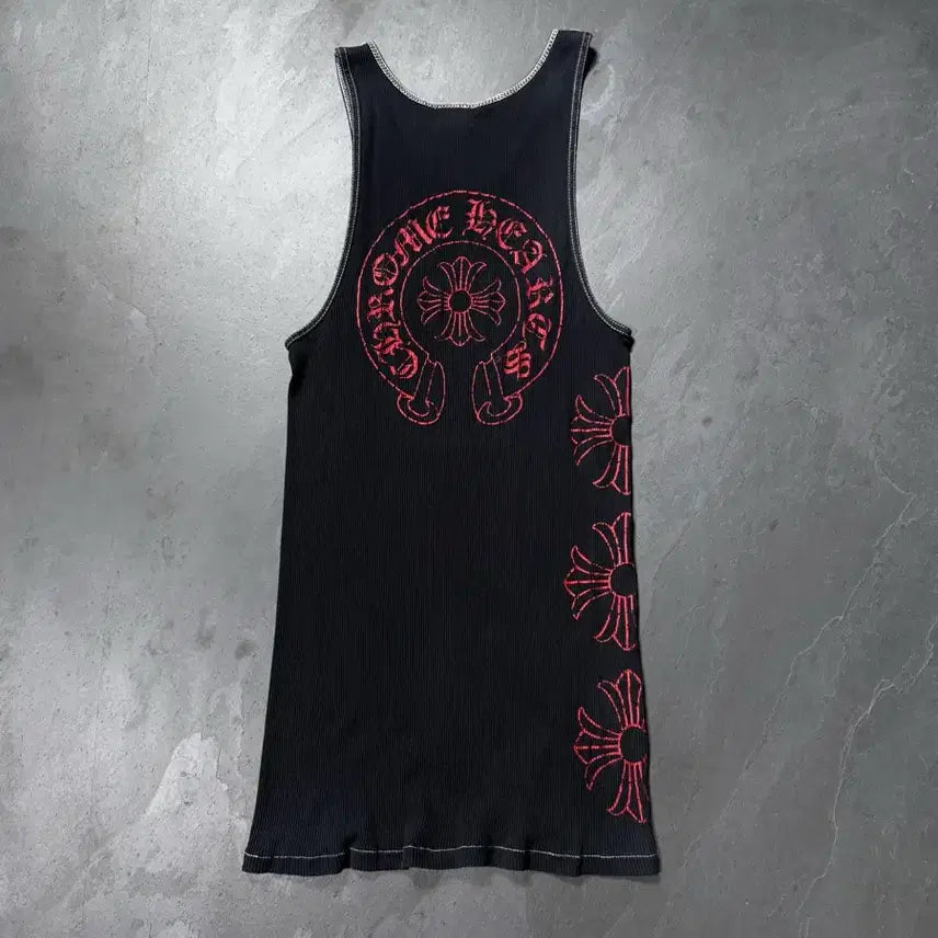 [BUNJANG] Chrome Hearts Horseshoe Tank Top / 크롬사츠 홀스슈 나시