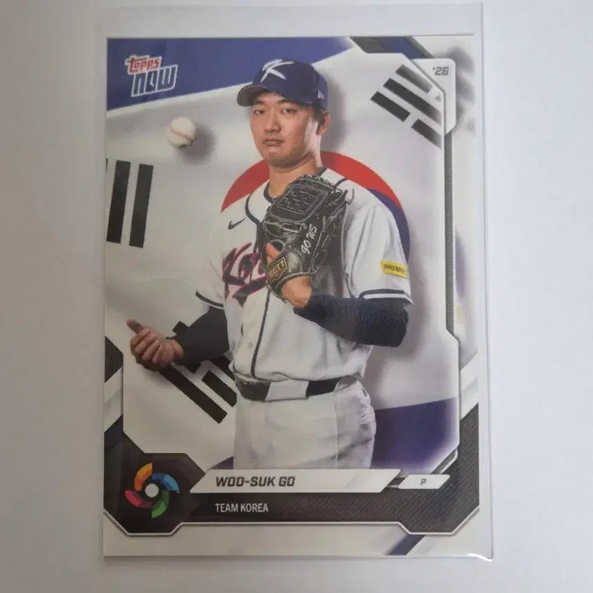 [BUNJANG] Tops Now WBC Team Korea Go Woo-suk Card / 탑스 나우 WBC 국가대표 고우석 카드 팀코리아