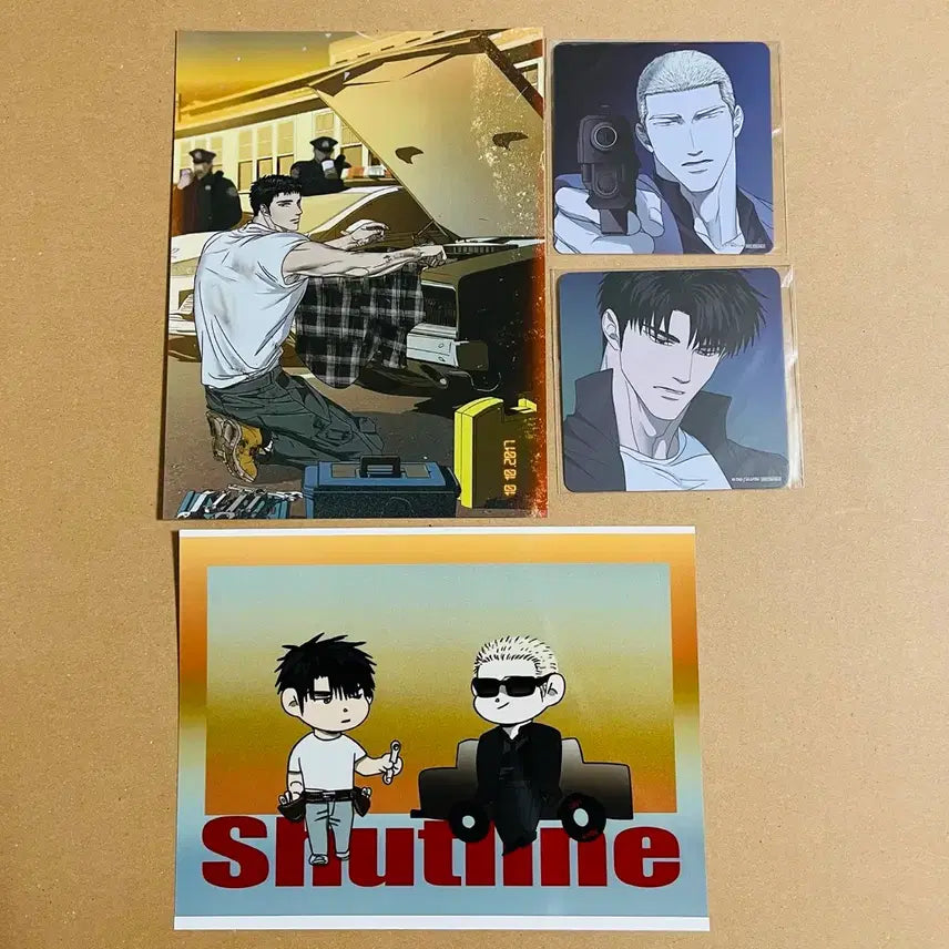 [BUNJANG] Mofun Shortline Coaster Photo / 모펀 셔트라인 코스터 인화사진