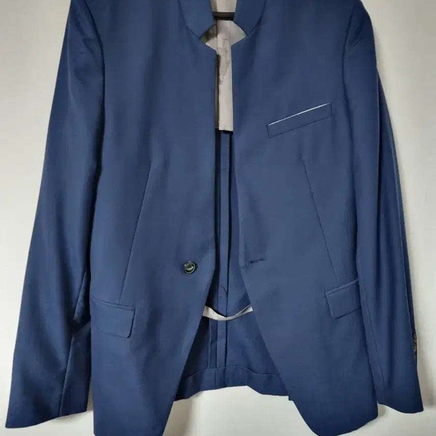 [BUNJANG] Navy Suit Jacket Vest Set Size 95 / 네이비 수트 자켓 조끼 세트95