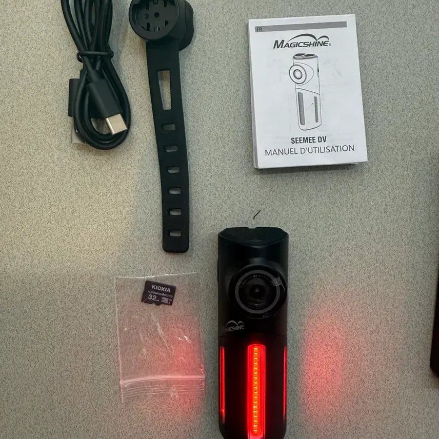 [BUNJANG] Magicshine SeeMe DV Bicycle Tail Light with Black Box and SD Card / 매직샤인 씨미 DV 자전거 후미등 블랙 + SD카드