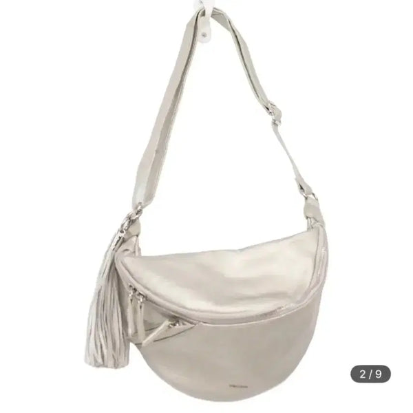 [BUNJANG] Nico and... Silver Tassel Crossbody Bag / 니코앤드 실버 태슬 크로스백