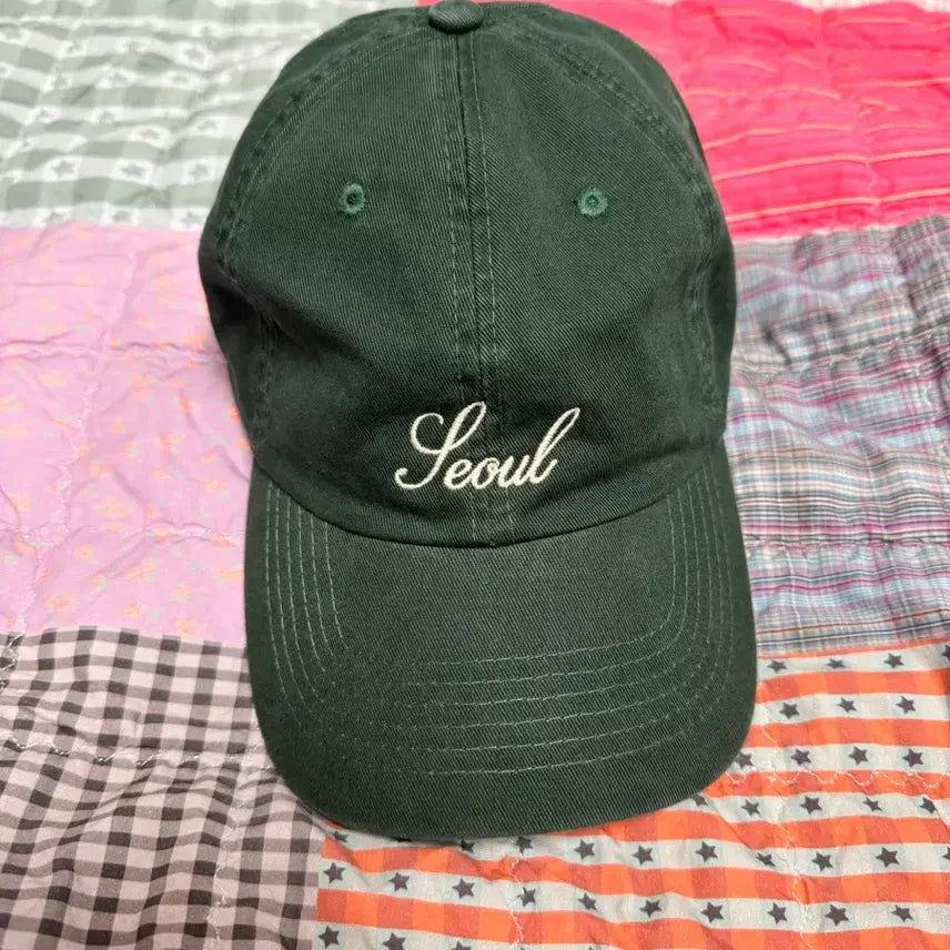 [BUNJANG] Brandy Melville Seoul Script Logo Baseball Cap / 브랜디멜빌 서울 볼캡 모자