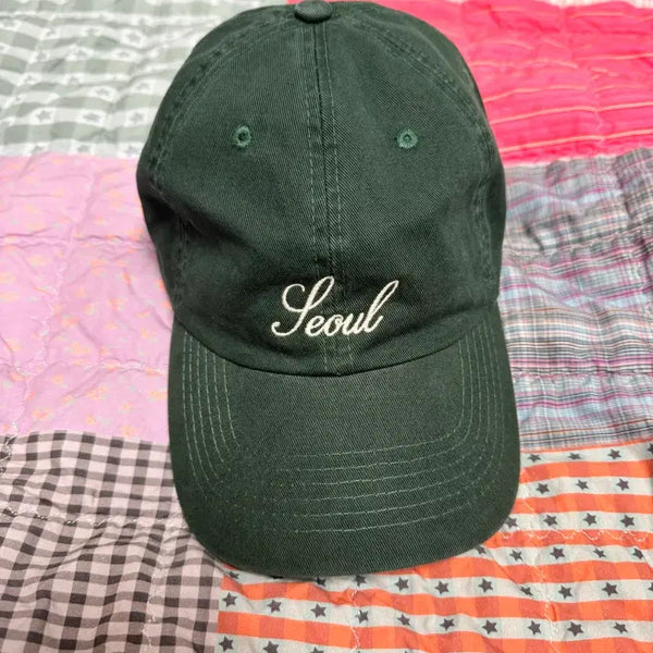 [BUNJANG] Brandy Melville Seoul Script Logo Baseball Cap / 브랜디멜빌 서울 볼캡 모자