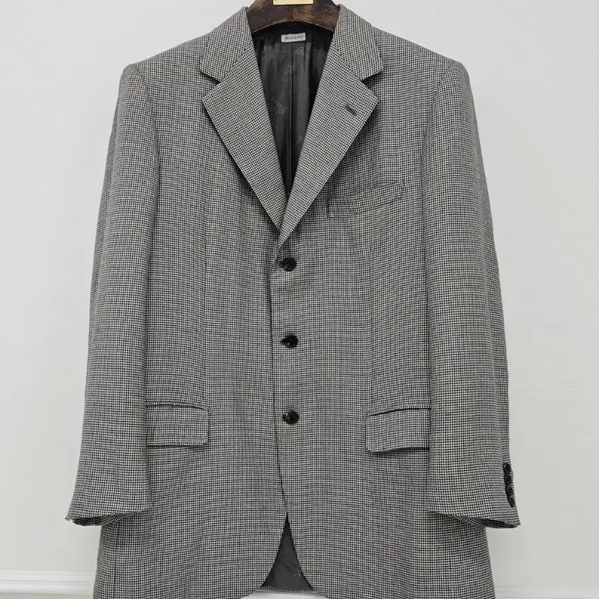 [BUNJANG] Brioni Houndstooth Cashmere Blazer / 브리오니 하운드투스 캐시미어 블레이저