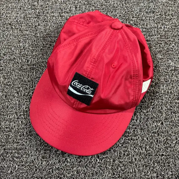 [BUNJANG] Stereo Vinyl Coca-Cola Red Ball Cap / 스테레오 바이닐 코카콜라 레드 볼캡