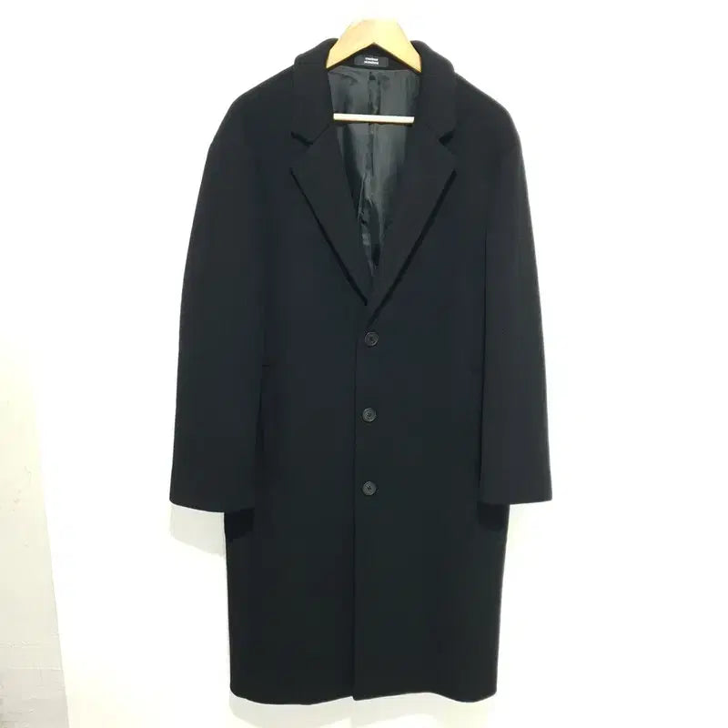 [BUNJANG] Musinsa Standard Cashmere Blend Oversized Single Coat L / 무탠다드 캐시미어 블렌드 오버사이즈 싱글 코트 L_W0493