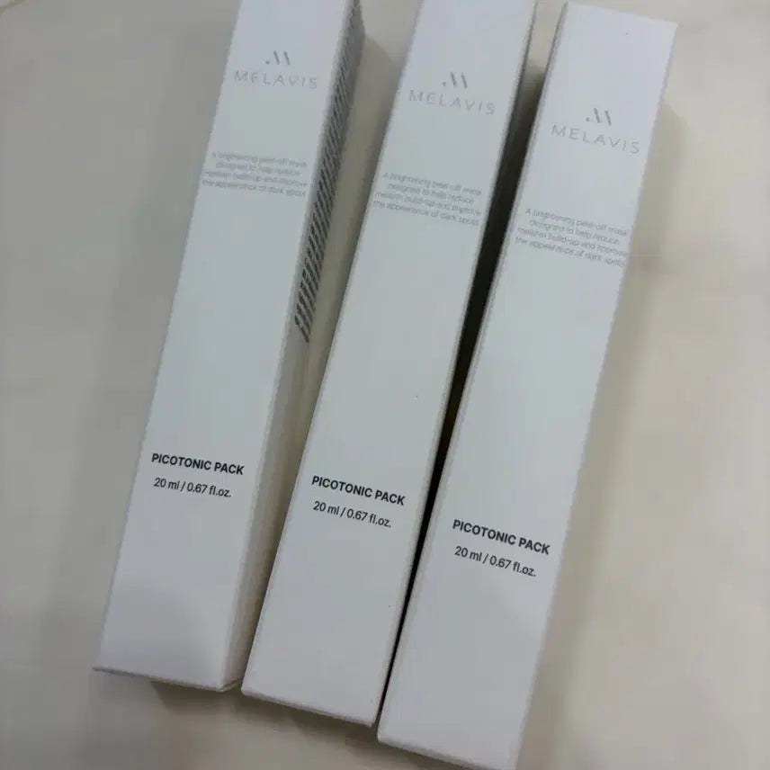 [BUNJANG] Melavis Pico Tonic Pack 20ml / 멜라비스 피코토닉팩 새제품
