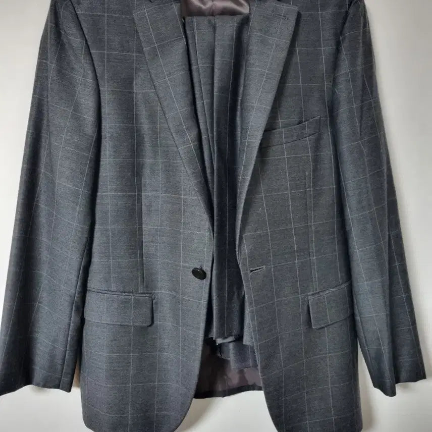 [BUNJANG] Indian Leaders Men's Suit Set (Jacket 95, Pants 30) / 인디안 리더스 남성 정장 세트95/30