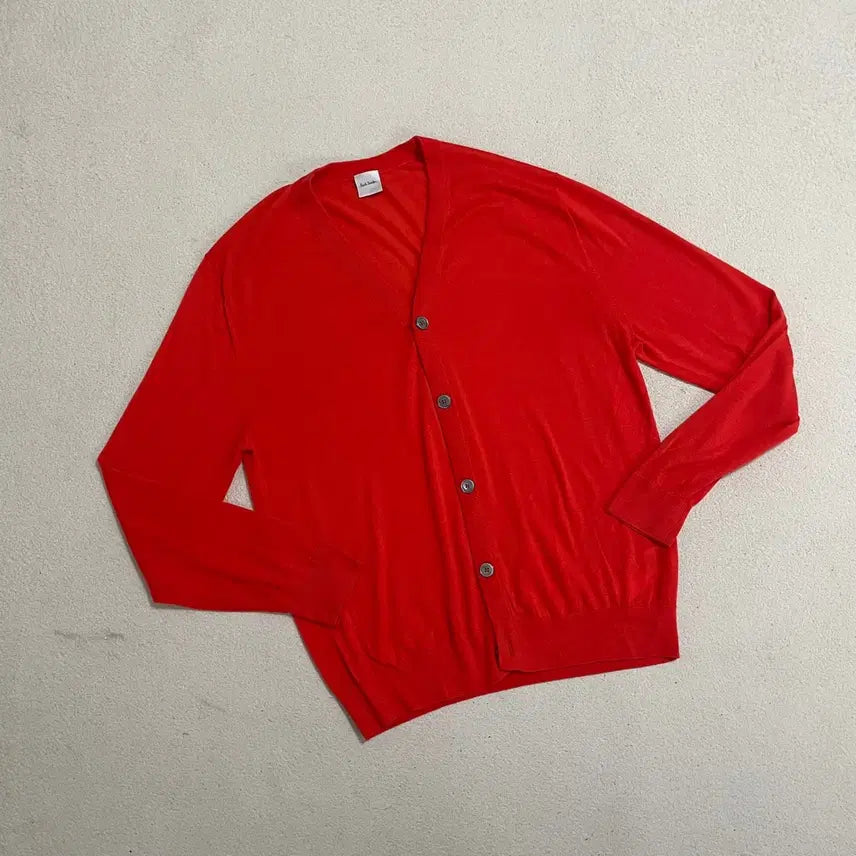 [BUNJANG] Paul Smith Merino Wool Knit Cardigan L / L 폴스미스 메리노울 니트 가디건 B.3862