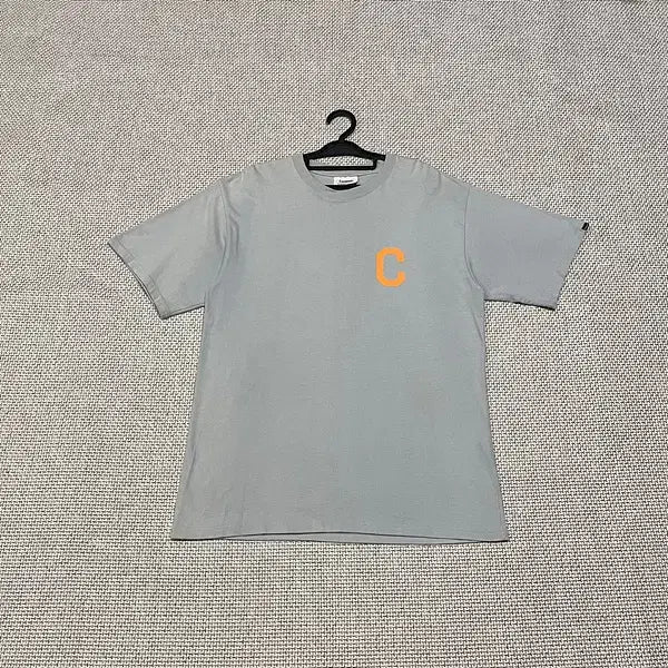 [BUNJANG] Covernat Round Short Sleeve T-Shirt M / M 커버낫 라운드 반팔티 N.4851