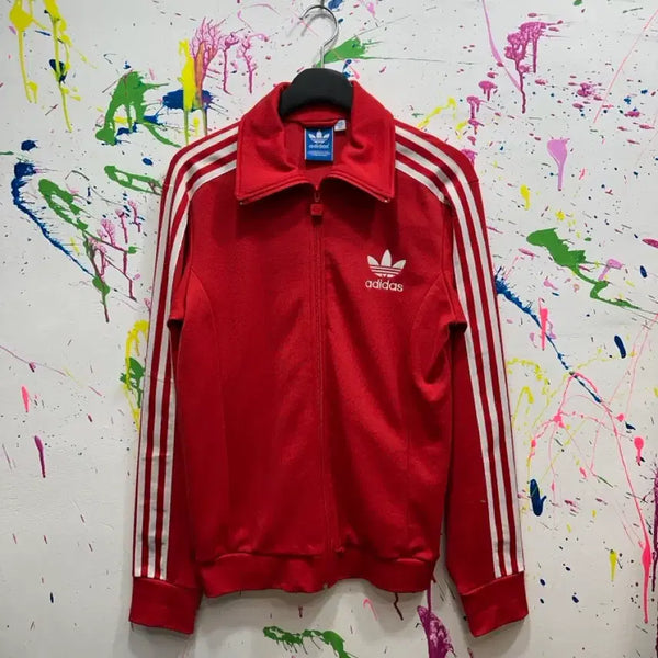 [BUNJANG] Adidas Europa Firebird Track Top Jersey Red 95 / 아디다스 유로파 파이어버드 트랙탑 저지 레드 95