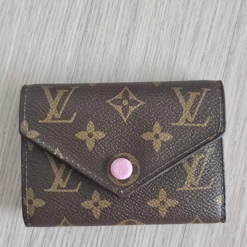 [BUNJANG] Louis Vuitton Pink Monogram Card Wallet / 새상품) 핑크 모노그램 카드 지갑