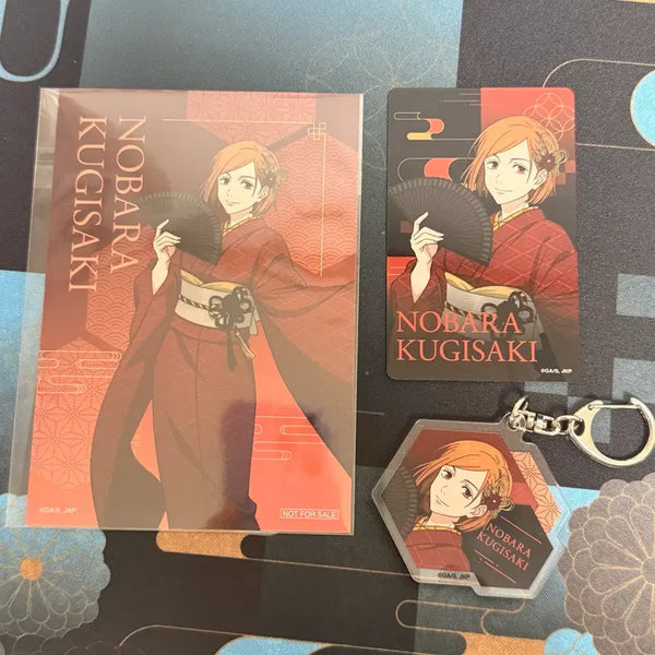 [BUNJANG] Jujutsu Kaisen TSUTAYA Collaboration Nobara Kugisaki Set / 주술회전 TSUTAYA콜라보 쿠기사키 노바라 세트 판매해요