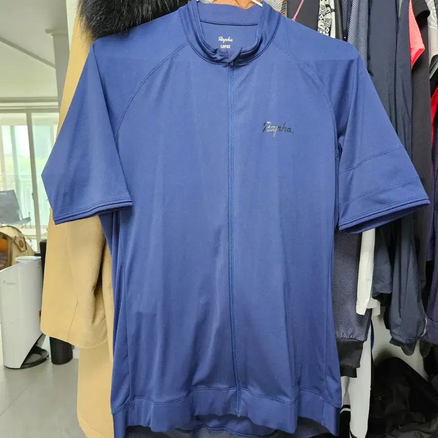 [BUNJANG] Rapha Men's Short Sleeve Cycling Jersey Navy (Size L) / 라파 사이클져지 네이비