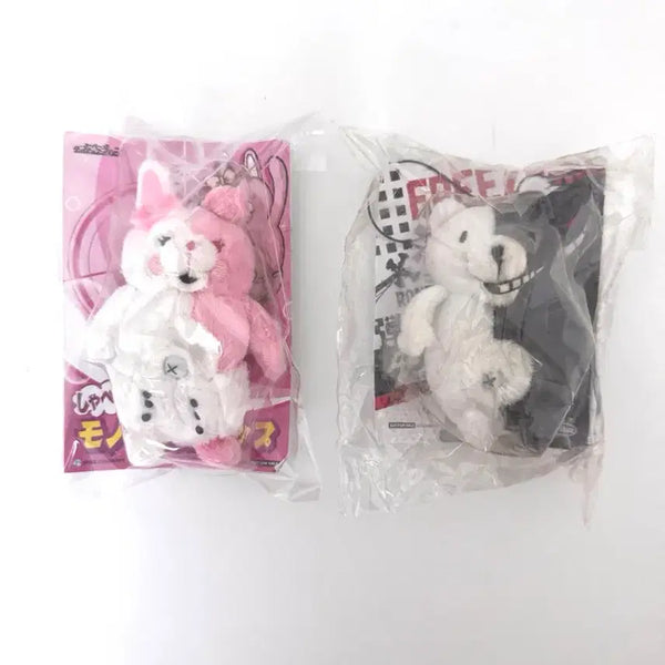 [BUNJANG] Danganronpa Monokuma Monomi Talking Plush Strap Keychain / 단간론파 모노쿠마 모노미 말하는 인형 스트랩 키링