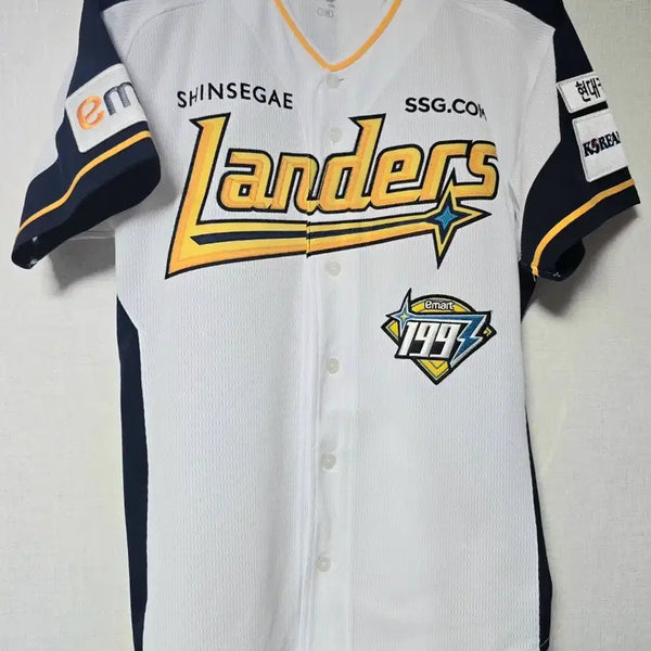 [BUNJANG] SSG Landers Family Day Uniform (L, No Marking) / ssg랜더스 패밀리데이 유니폼 노마킹 100(L) 판매