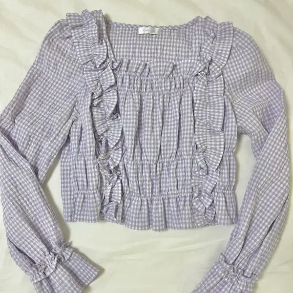 [BUNJANG] Deliscent Lavender Blouse / 정가5만원대) 델리센트 연보라 블라우스