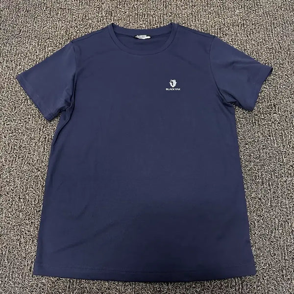 [BUNJANG] Black Yak Women's Functional Short Sleeve T-Shirt Navy Size 165 / 블랙야크 여성 기능성 반팔티셔츠 운동복 네이비 신장 165사이즈