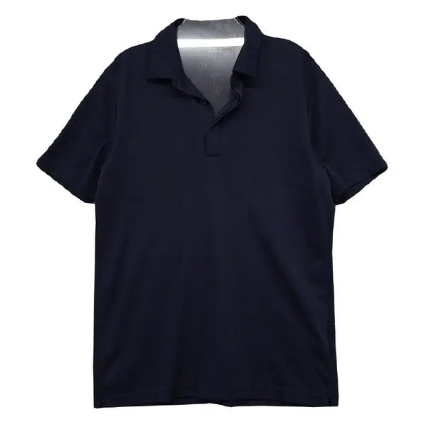 [BUNJANG] Uniqlo Navy Short-Sleeve Polo Shirt L / 유니클로 네이비 반팔 카라티 L