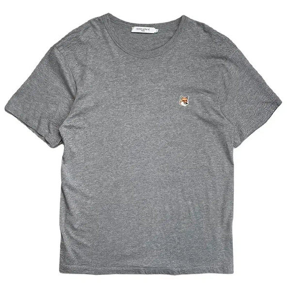 [BUNJANG] Maison Kitsune Fox Head T-Shirt Grey L / MAISON KITSUNE 폭스헤드 티셔츠 그레이 L