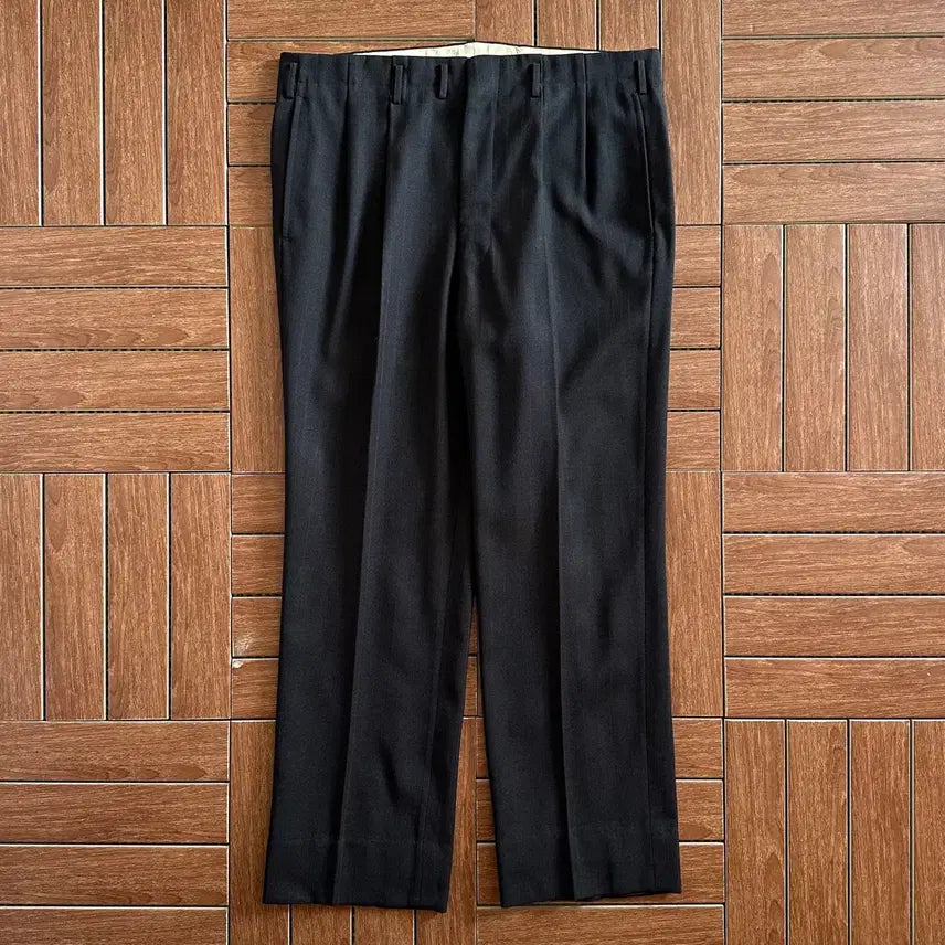 [BUNJANG] 70s Akiyama Wool Trousers Pants 34 / 70s Akiyama 울 트라우저 슬랙스 팬츠 34