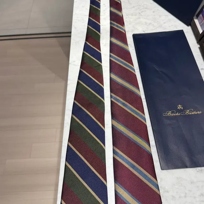 [BUNJANG] Brooks Brothers Italy Polo Tie (2 Types) / 브룩스브라더스 이태리 폴로 넥타이 2종 판매